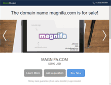 Tablet Screenshot of magnifa.com